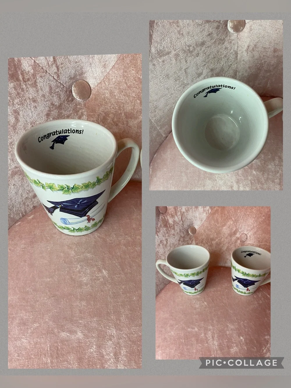 Graduation mugs set of 2 👩‍🎓 👨‍🎓 🧑‍🎓